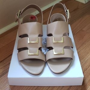Calvin Klein dress sandals